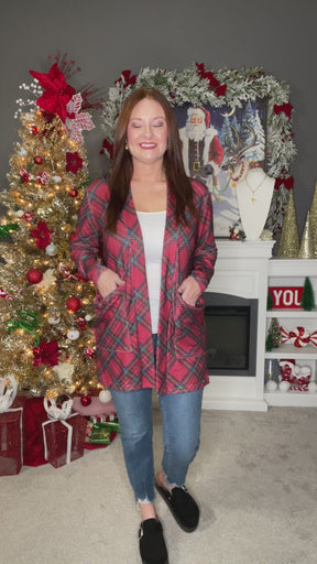 The Most Wonderful Time Of The Year Cardigan - OT067RD
