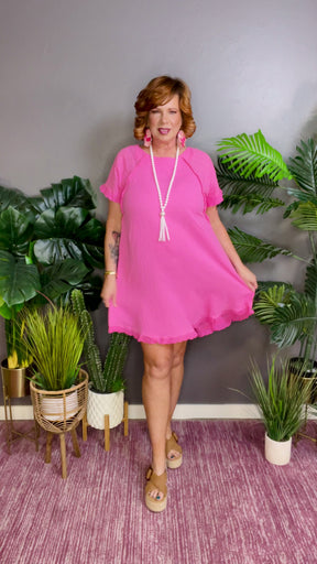 Show You The Way Pink Dress - DR084PK