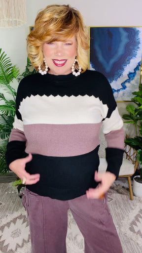 Mixing It Up Sweater (2 Colors)