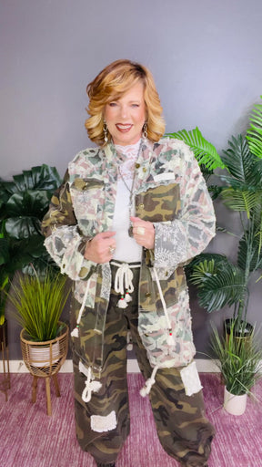 Patch Your Own Way Camo Jacket - OT114CAM
