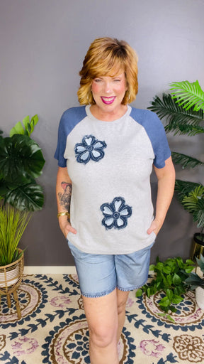Flower Power Patchwork Top
