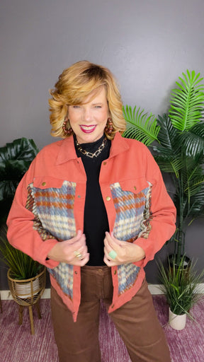 Desert Sunset Shacket - OT080RU