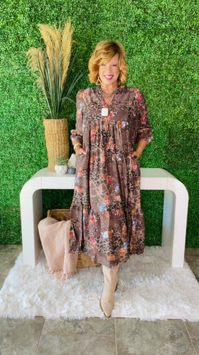 Wild Beauty Midi Dress - DR005LE