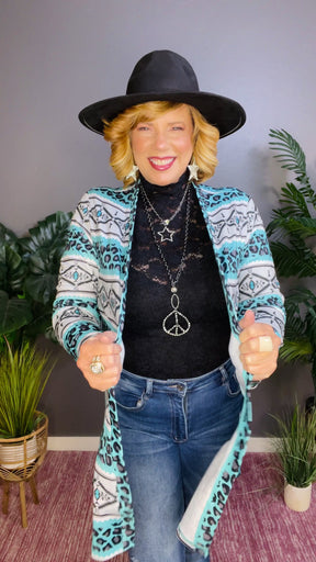 Aztec State Of Mind Cardigan - OT014TU