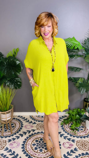 Feeling Extra Special Avocado Dress - DR167AV