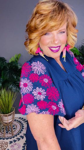 Sweet Caroline Top - S689NV