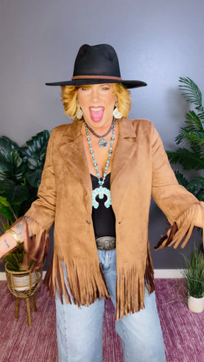 On The Fringe Blazer