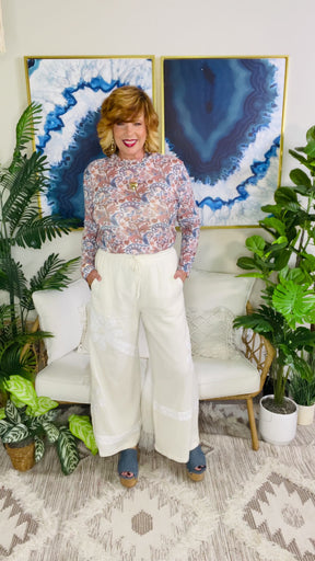 Lace And Daydreams Boho Pants