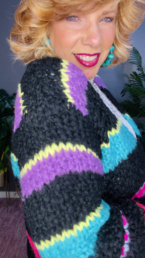 Color Your World Cardigan - OT035BK