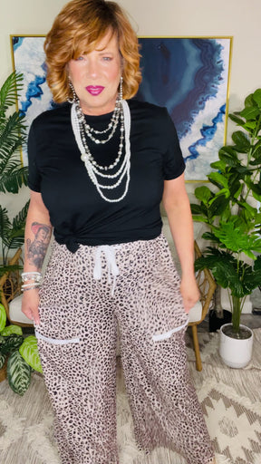 Moving To The Beat Wide Leg Pants