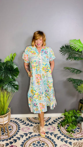 Obsessed With It Midi Dress with Pockets