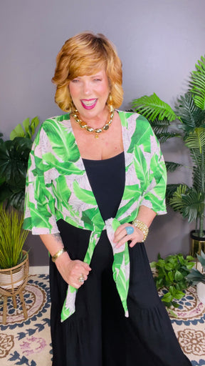 Lost In The Tropics Kimono - OT172GN