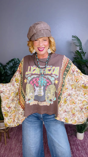 Rock And Roll World Tour Top - S022BR