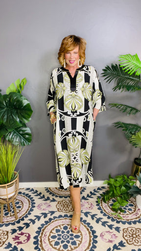 Casablanca Nights Dress - DR194BK