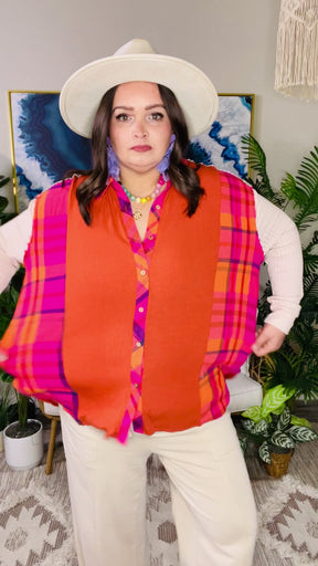 Mad For Plaid Top - T002RU
