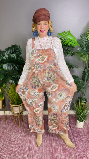 Fresh For Fall Overalls - R004MU