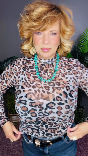 Savage Looks All Day Mesh Top