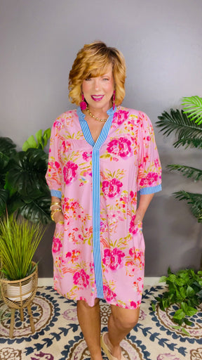 The Way It Goes Multicolour Floral Dress