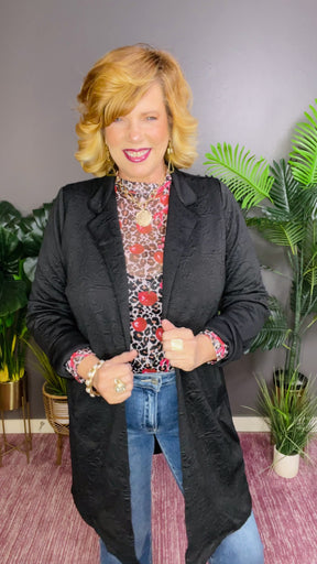 Forever Timeless Black Coat - OT081BK