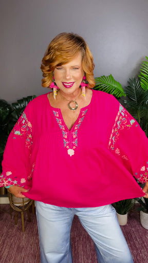 Flirtatious Outing Top - S486FU