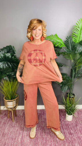 We're Better Together Rosewood Top - S223RW