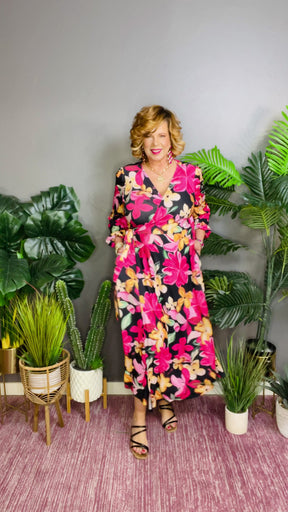 Ready To Grow Floral Maxi Dress - DR064MU