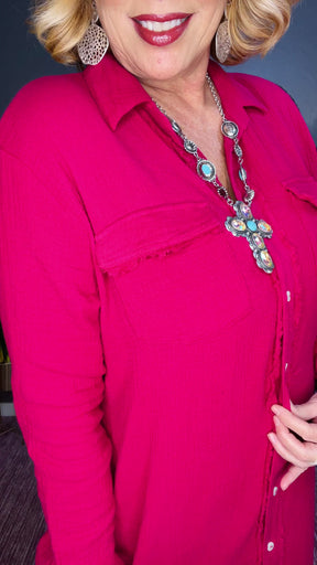 Let's Talk Style Ruby Long Outer - OT041RY