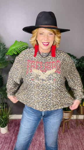 Freebird Leopard Top - S158LE