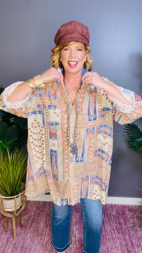 Boho Season Ready Top