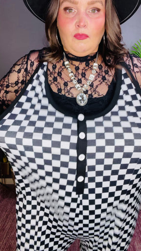 Ready For Check In Jumpsuit - R018BW