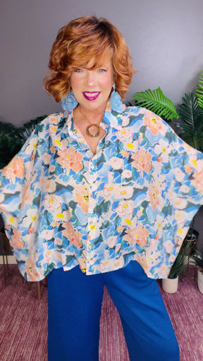 In The Blooms Top - S431BL