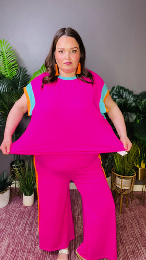 It's A Match Strawberry Pink Color Block Set