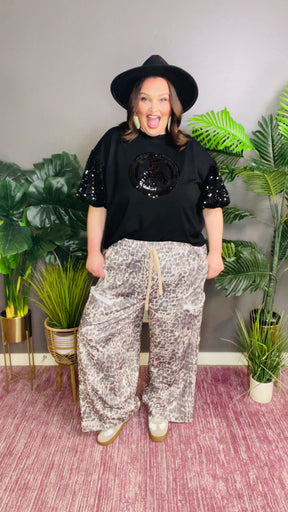 Catch Me In Chill Mode Raw Edge Pants