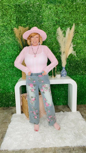 Bloom Baby Bloom Denim Pant - P054DN