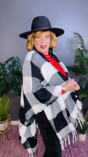 Style Wrapped In Plaid - OT018BW