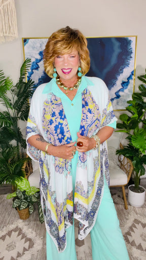 Boho Beauty Kimono - OT181WH