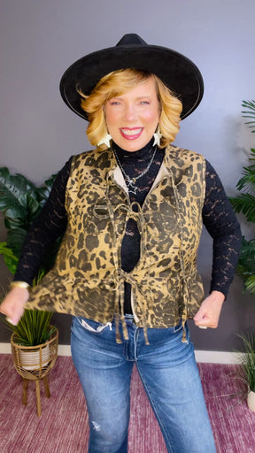 Tied And True Bow Tie Vest - OT017 (2 Colors)