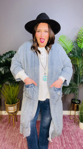 Superstar Status Oversized Cardigan - OT057DN