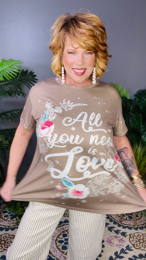 All You Need Is Love Tee - S693TN