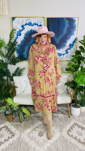 Wild Rose Romance Dress - DR283KW