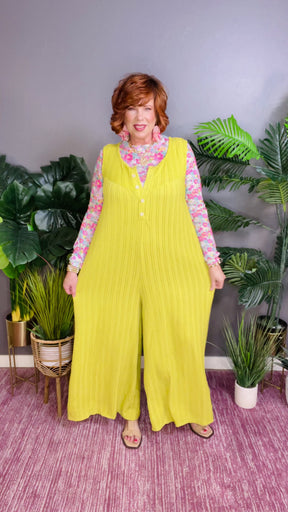 Morning Vibes Avocado Jumpsuit - R010AV