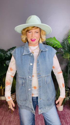 Life At Ease Denim Jacket (2 Colors)