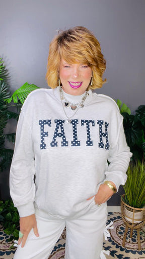 Polka Dot Praise Sweatshirt