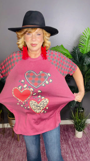 Heart Of A Dreamer Top - P035RD