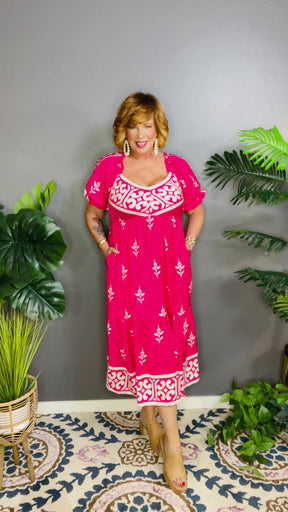 Isn't She Lovely Pink Dress - DR187PK