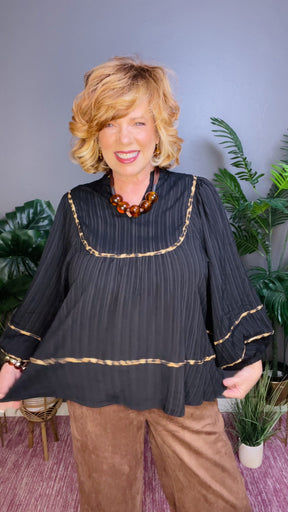 Trim It up Top - S092BK