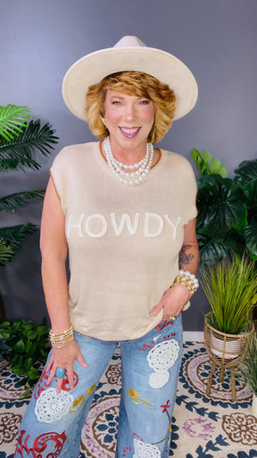 Howdy Honey Knit Sweater