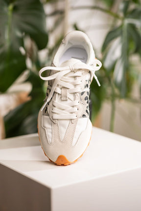Project NM Sneakers in Grey and Leopard - SHO2775GR