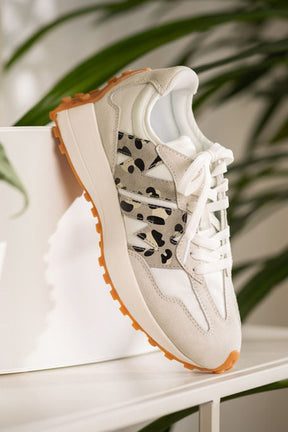 Project NM Sneakers in Grey and Leopard - SHO2775GR