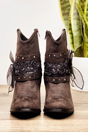 Stash Bootie in Grey